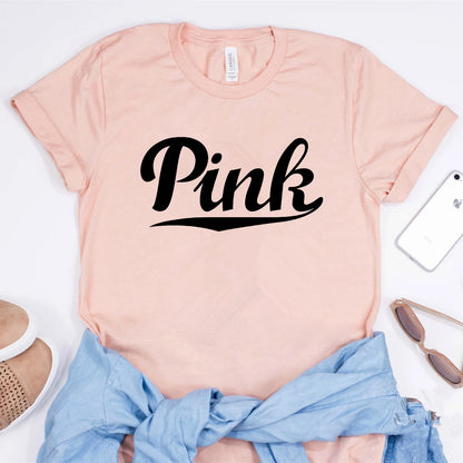 Pink Casual Tops