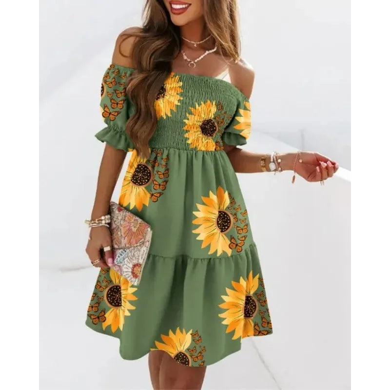 Summer Bohemian Mini Dress